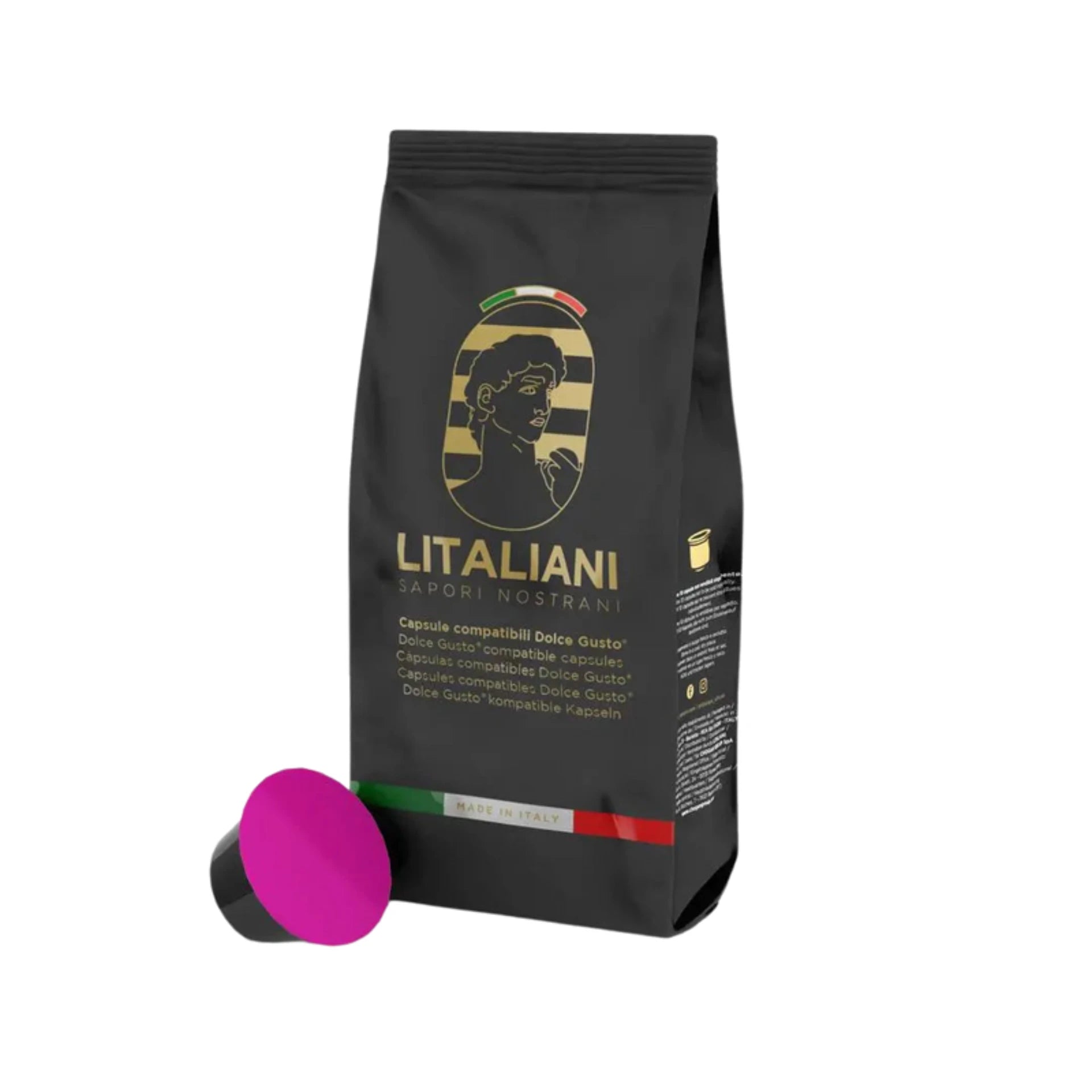 Boisson en capsules compatibles "Dolce Gusto" - CARAMEL SALE - N° LIT0077 - JosMir Beauty & Luxury