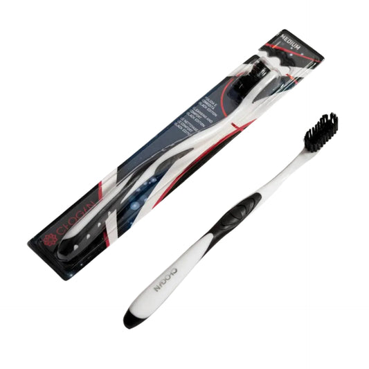 Brosse à dents - Soies Moyennes - BLACK EDITION - N° SPZ14 - JosMir Beauty & Luxury