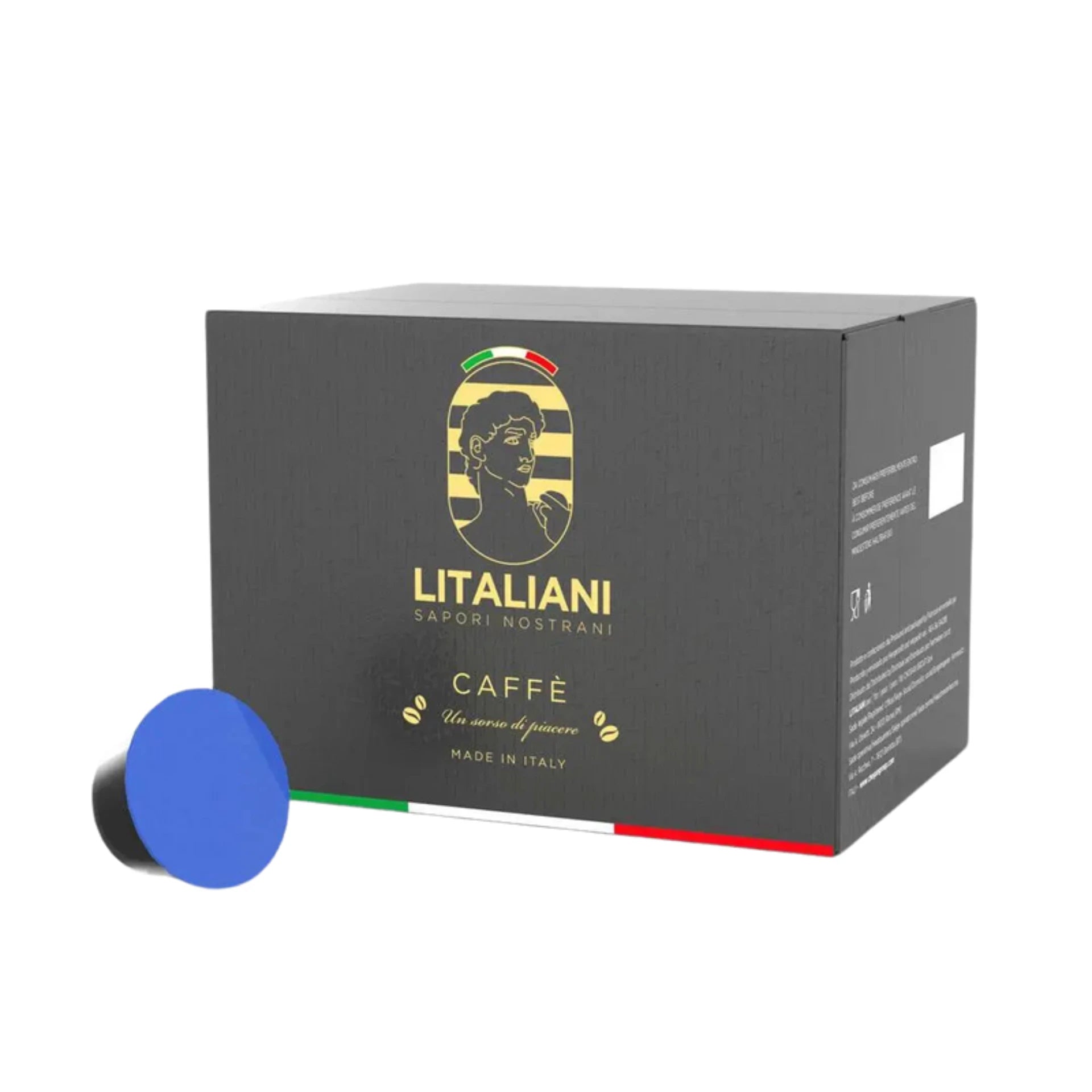 Café en capsules compatibles "Dolce Gusto" - MELANGE BLEU (DECAFEINE) - N° LIT0034 - JosMir Beauty & Luxury