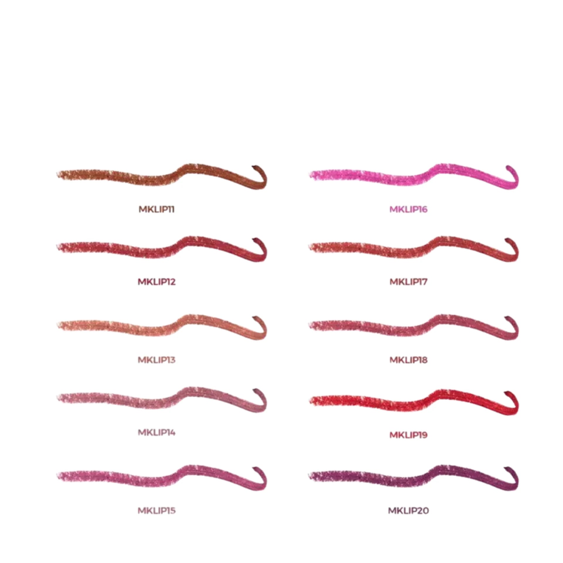 Crayon rouge à lèvres Lipstick - N° MKLIP20 - JosMir Beauty & Luxury