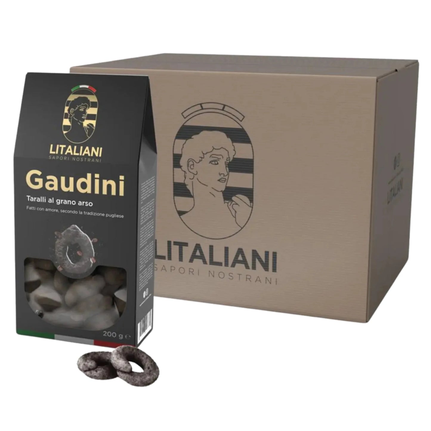 Gaudini - Taralli au blé brûlé - N° LIT0009 - JosMir Beauty & Luxury