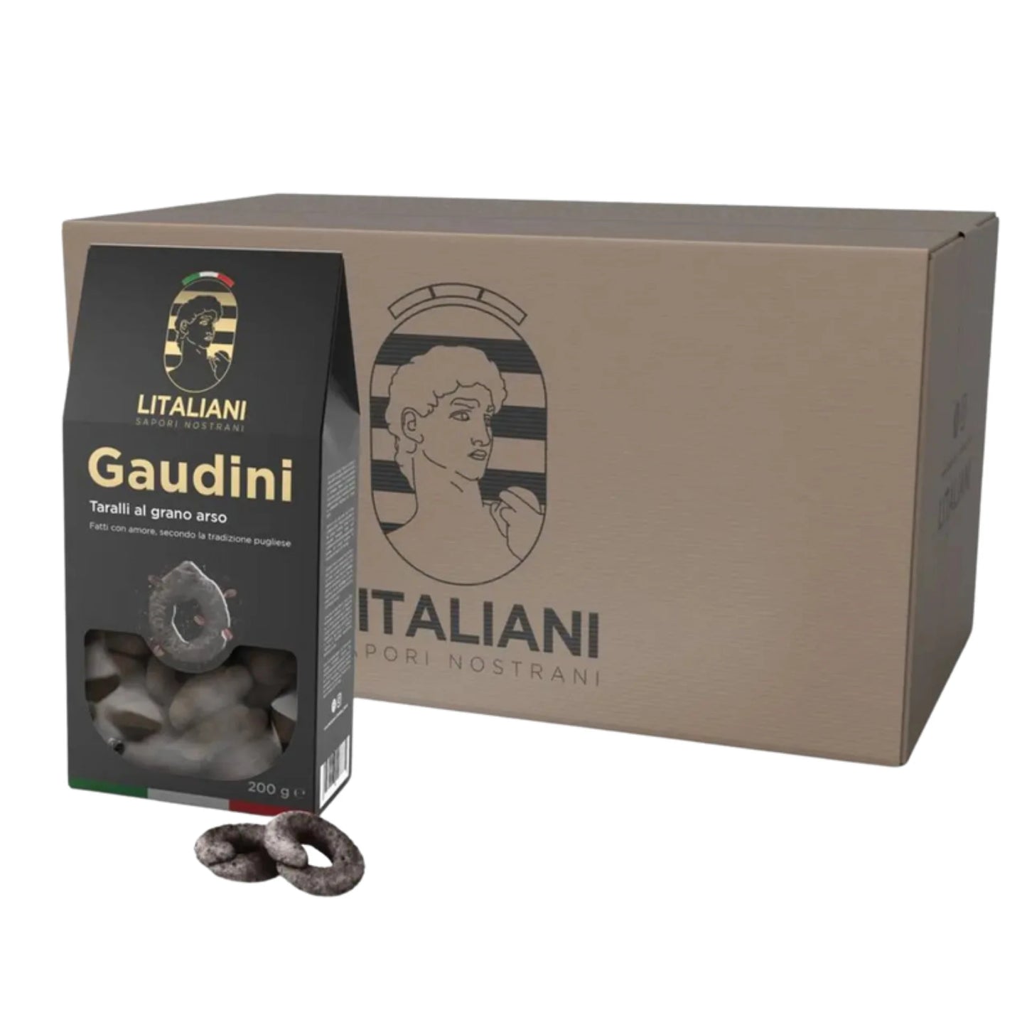 Gaudini - Taralli au blé brûlé - N° LIT0009 - JosMir Beauty & Luxury