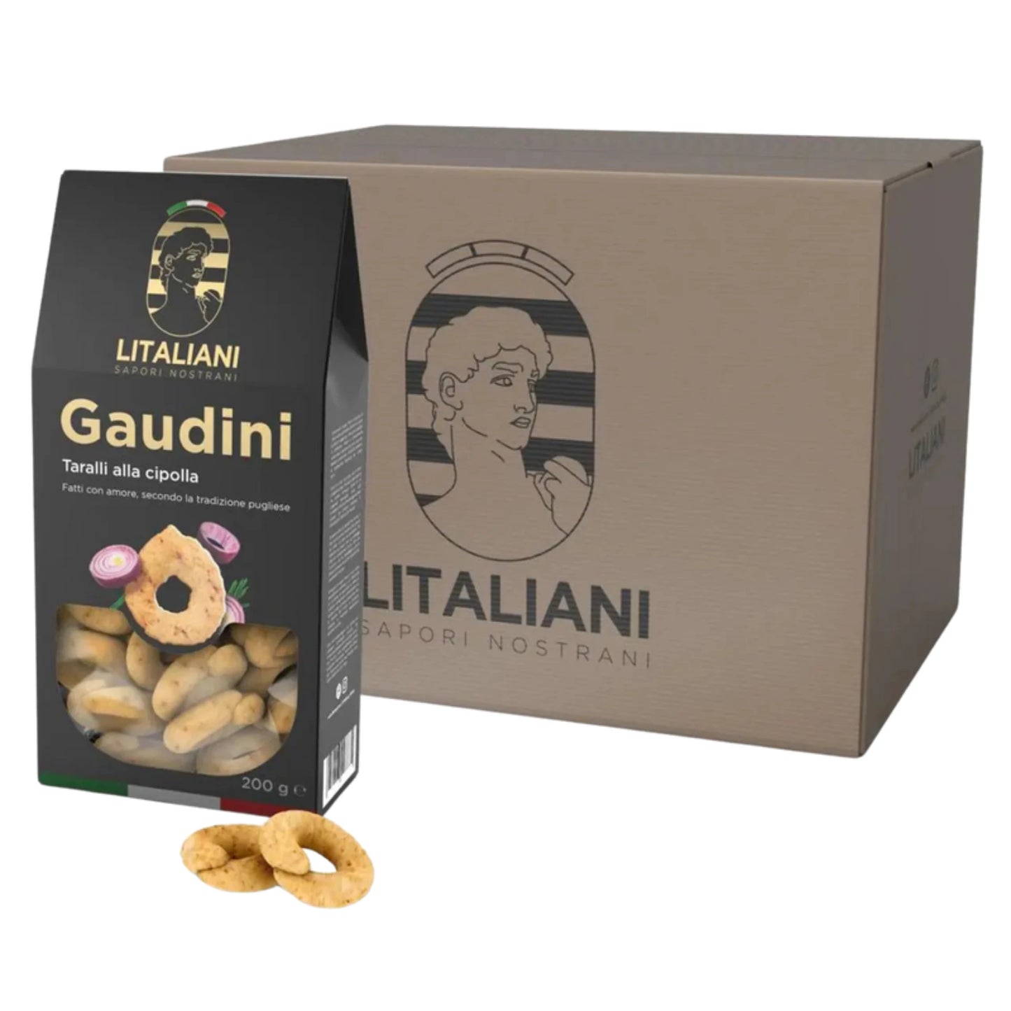 Gaudini - Taralli aux oignons - N° LIT0005 - JosMir Beauty & Luxury