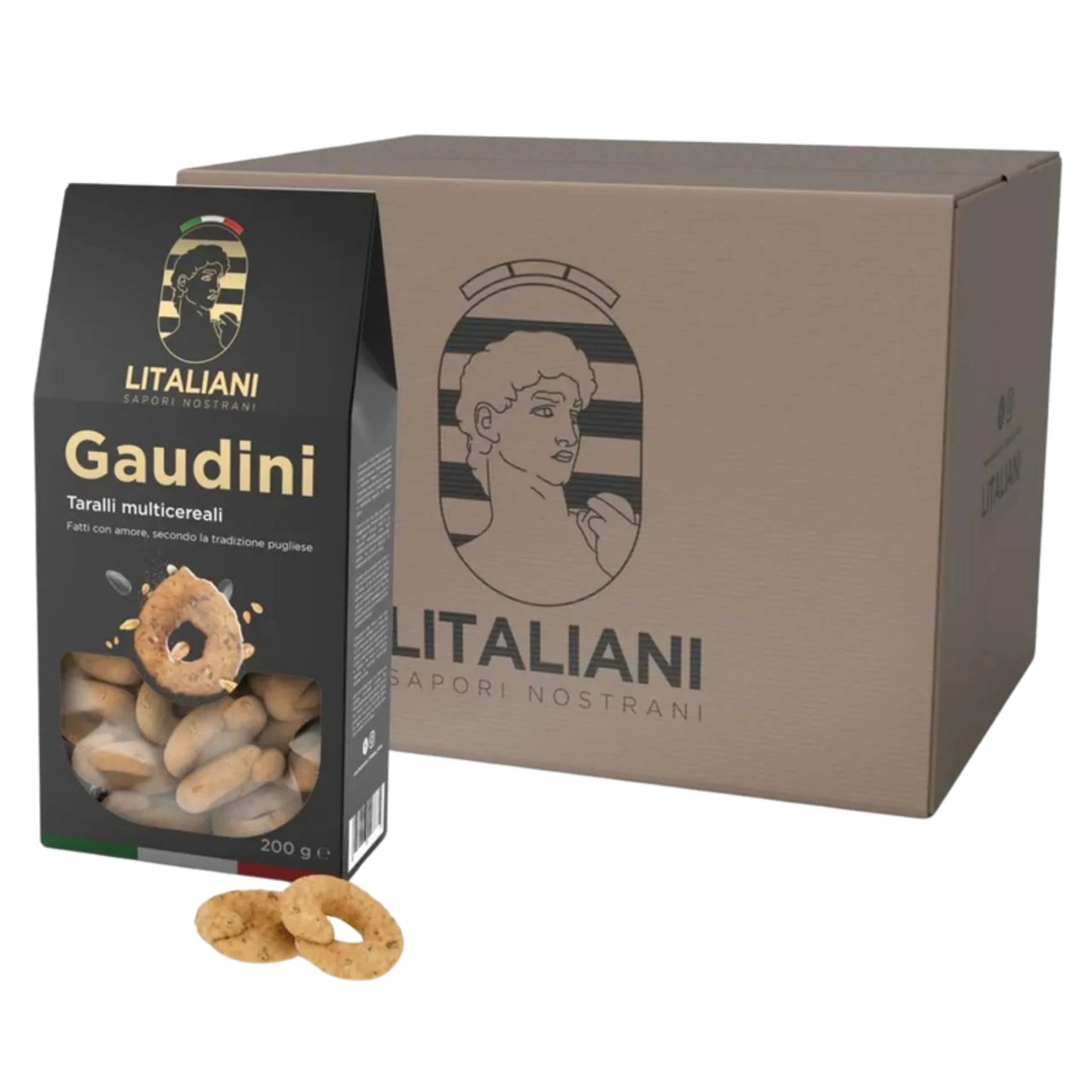 Gaudini - Taralli multicéréales - N° LIT0007 - JosMir Beauty & Luxury
