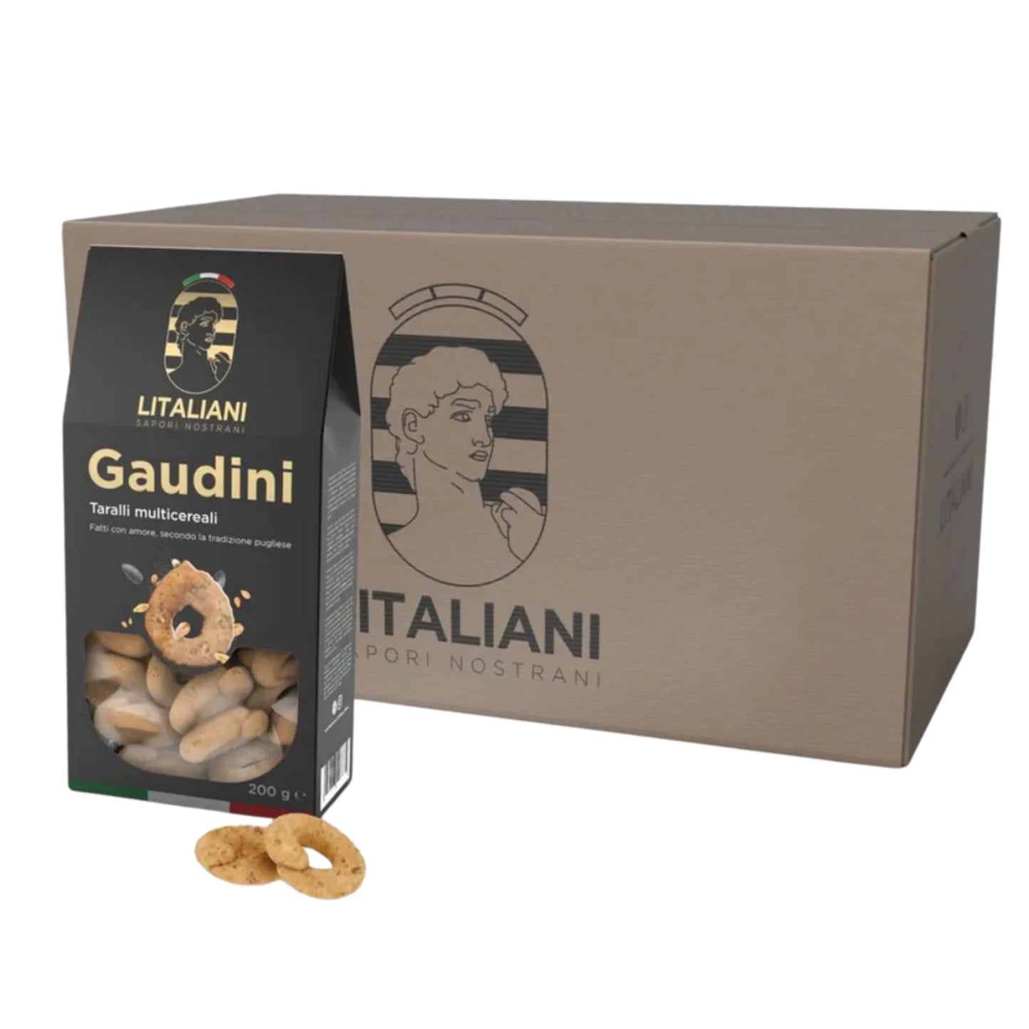 Gaudini - Taralli multicéréales - N° LIT0007 - JosMir Beauty & Luxury