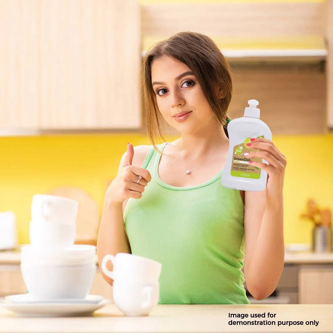 GreenDish Citron (avec Saponaire officinale) - N° BH0008 - JosMir Beauty & Luxury