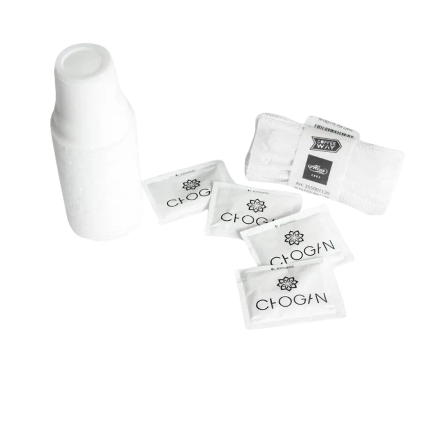 Kit Café/thé (sucre, palette, verres) pour café - N° CFKIT - JosMir Beauty & Luxury