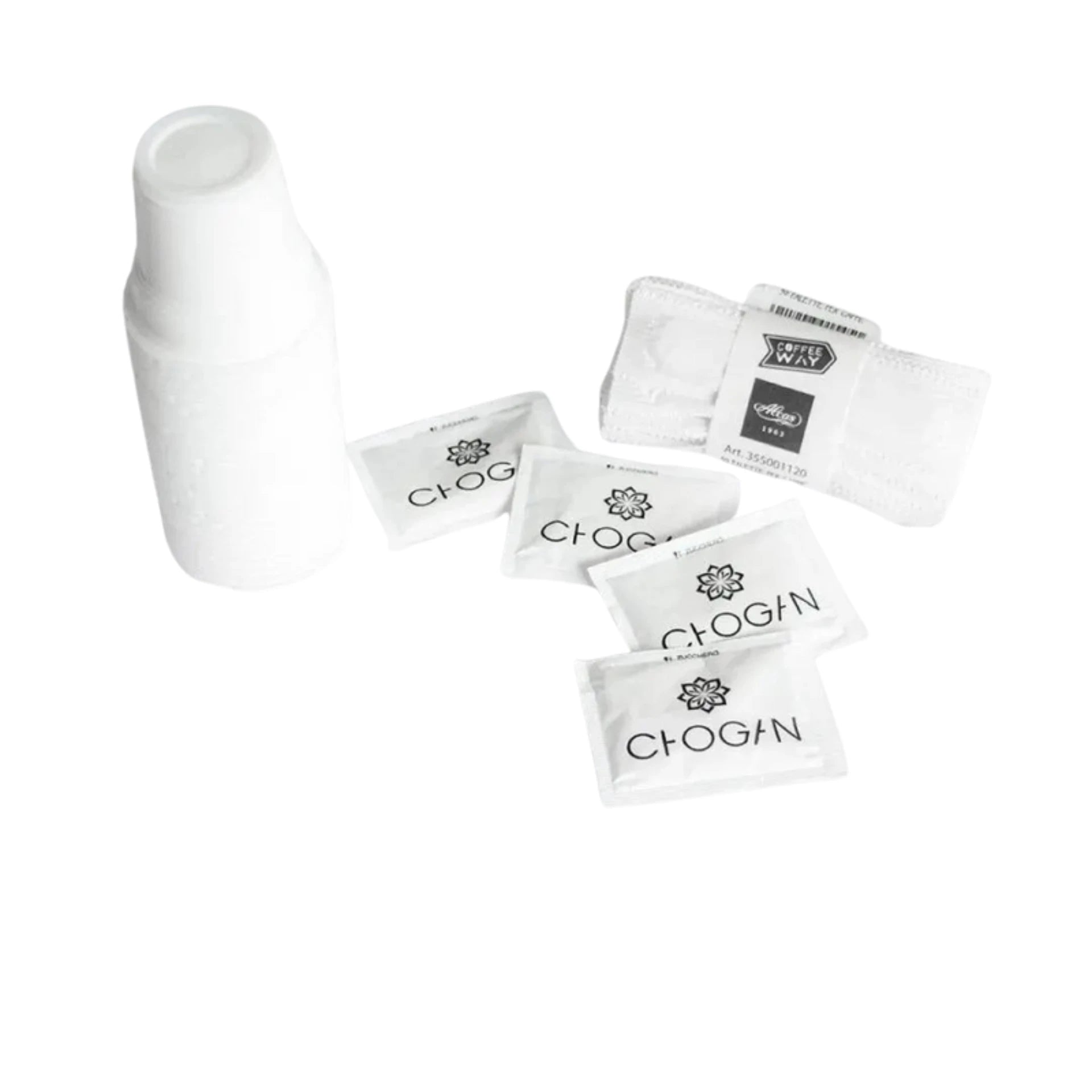 Kit Café/thé (sucre, palette, verres) pour café - N° CFKIT - JosMir Beauty & Luxury