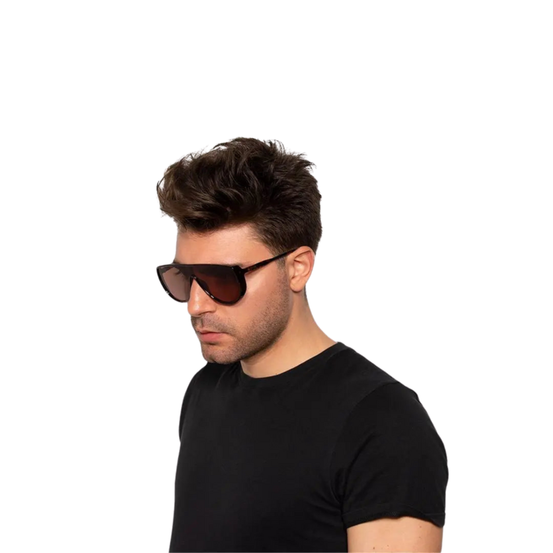 Lunettes de soleil "LEBOWSKI" - BROWN - N° KL0036 - JosMir Beauty & Luxury