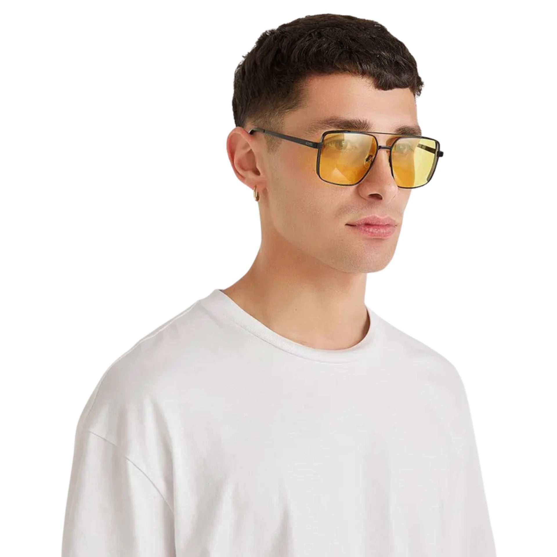 Lunettes de soleil "MESSINA" - JAUNE - N° KL0161 - JosMir Beauty & Luxury