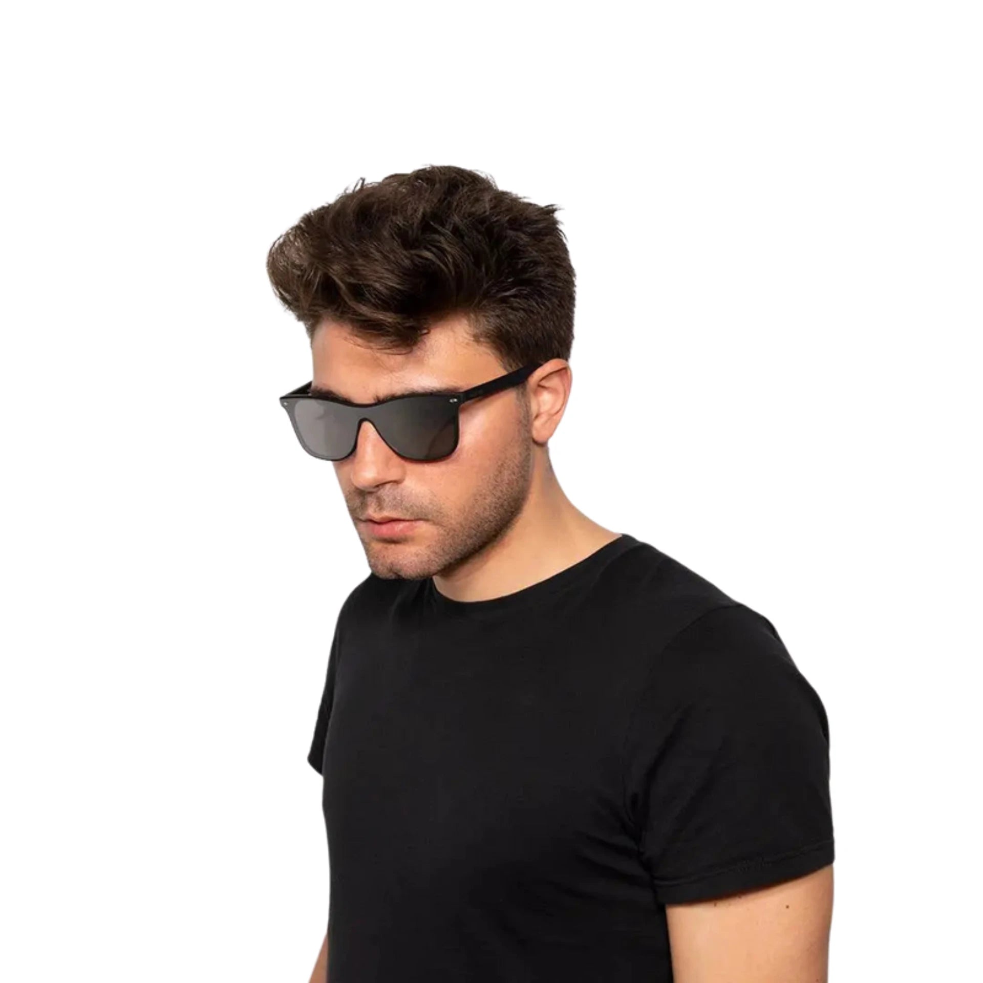 Lunettes de soleil "PANTHER" - MATTE SILVER - N° KL0025 - JosMir Beauty & Luxury