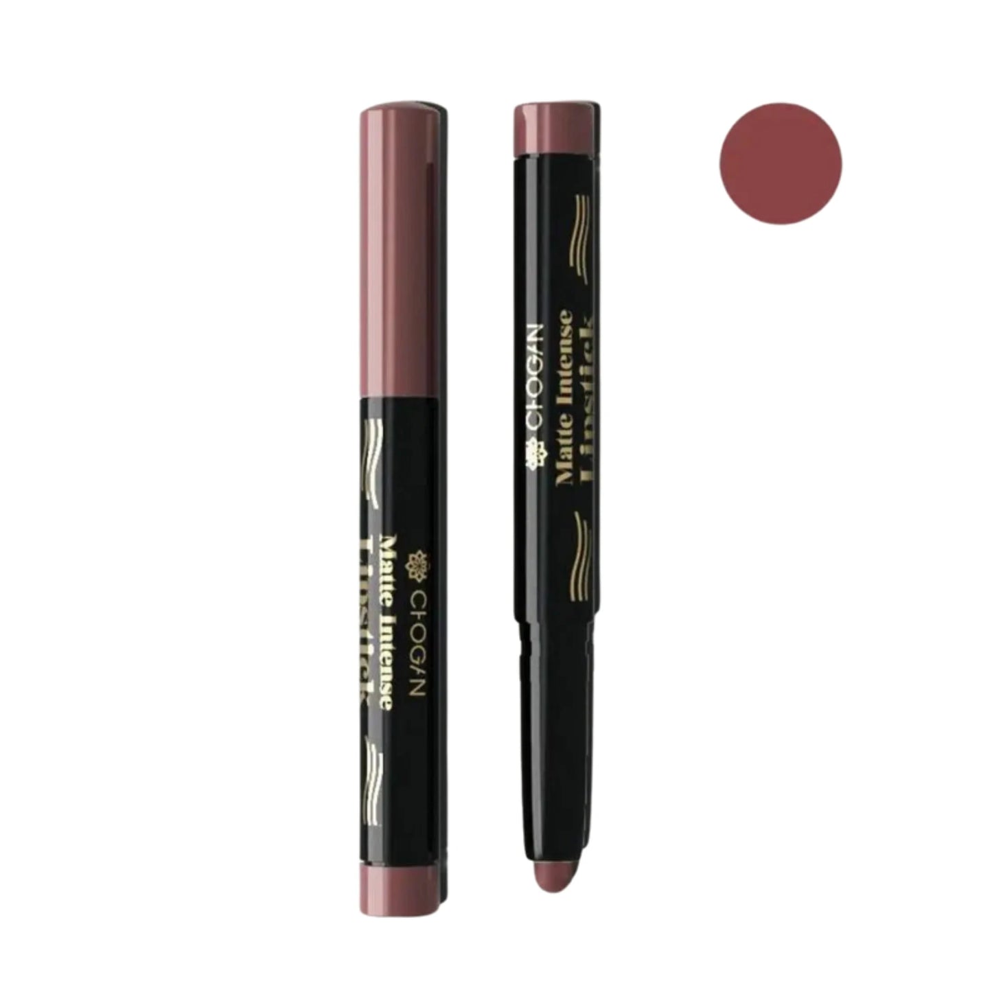Matte Intense Lipstick − ROSE ANTIQUE - N° MKLIP24 - JosMir Beauty & Luxury