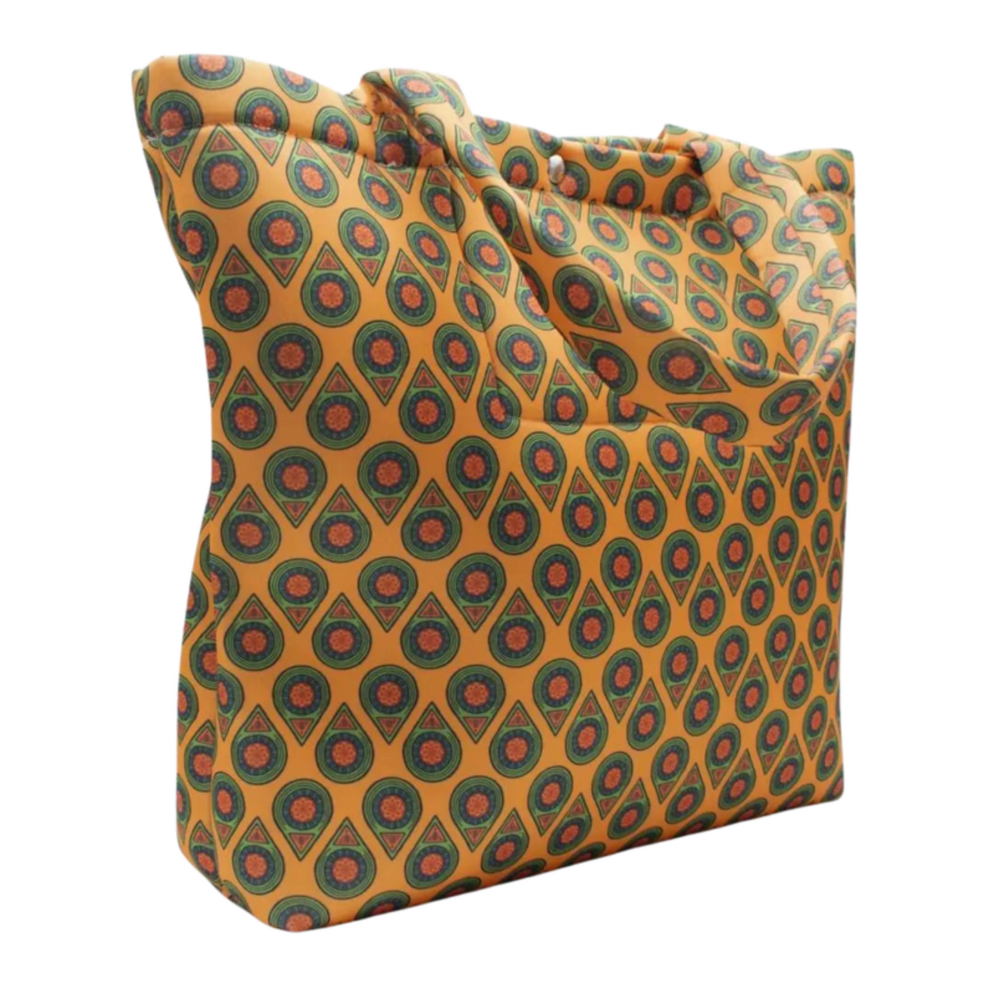 Maxi sac shopping « Kenya Orange » - N° BM68 - JosMir Beauty & Luxury