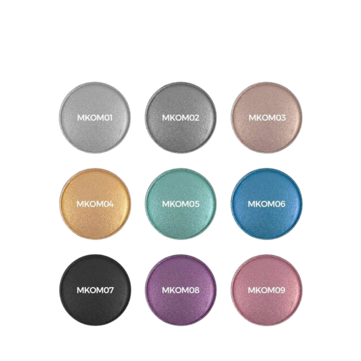 Ombre à paupières compacte - BRIGHT BRONZE - N° MKOM04 - JosMir Beauty & Luxury