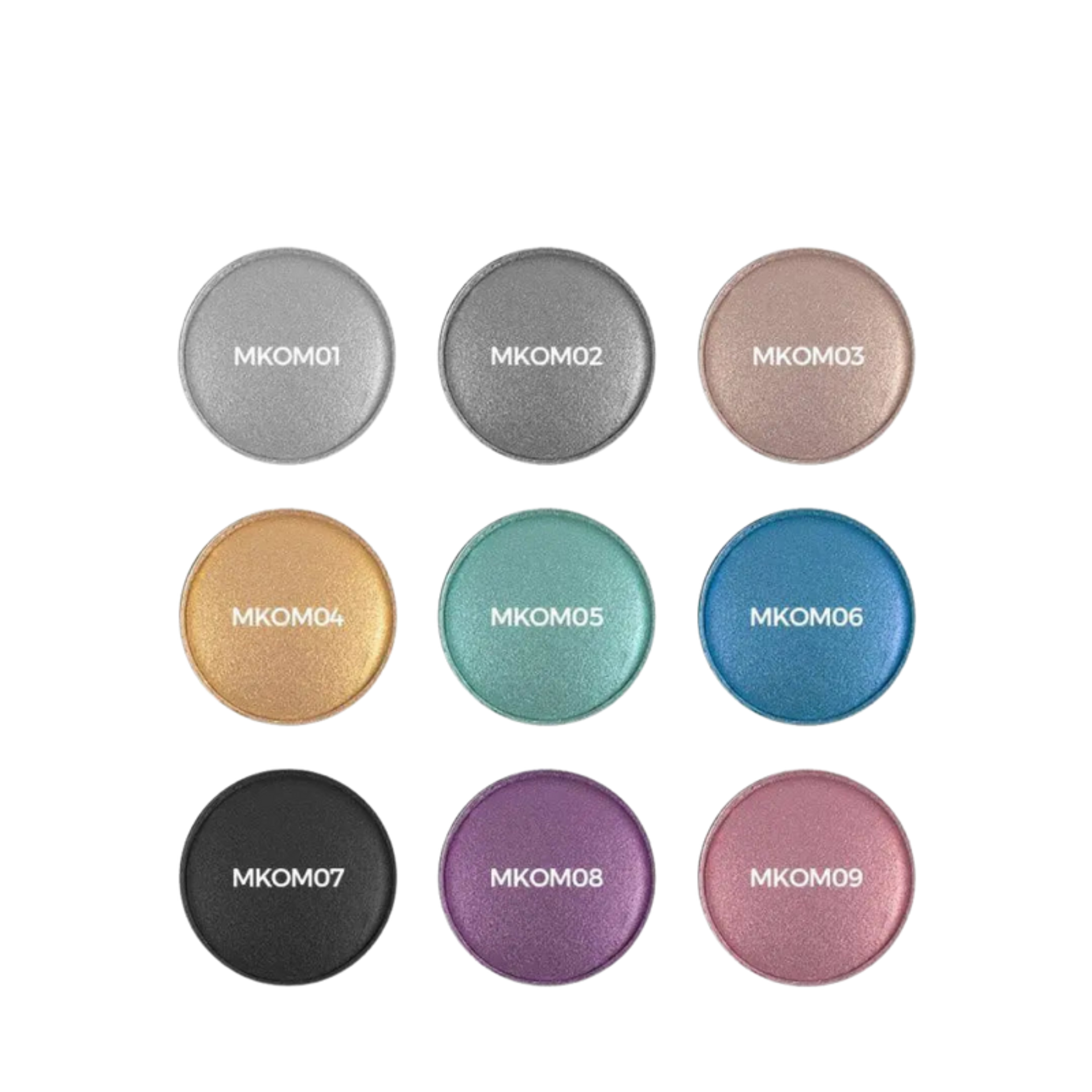 Ombre à paupières compacte - BRIGHT BRONZE - N° MKOM04 - JosMir Beauty & Luxury