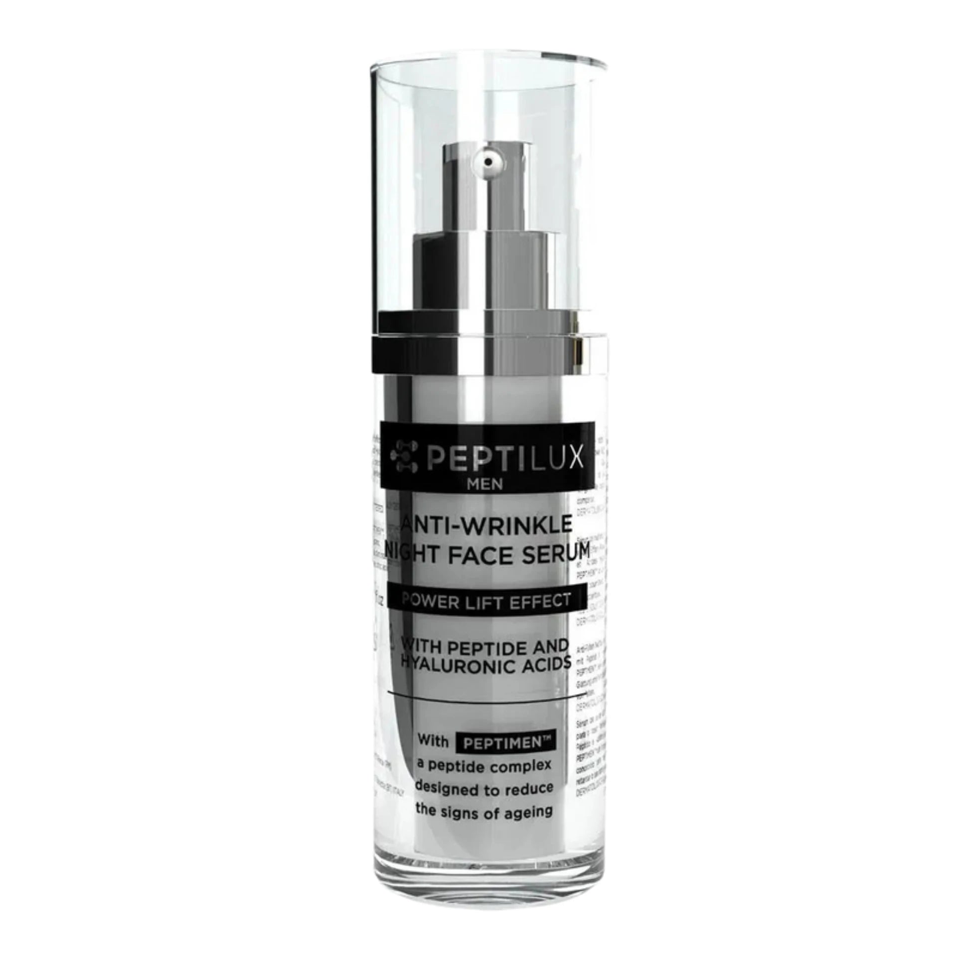 Peptilux Men - Sérum de nuit anti-rides pour le visage "power lift effect" avec PEPTIMEN™ - N° LUX009 - JosMir Beauty & Luxury