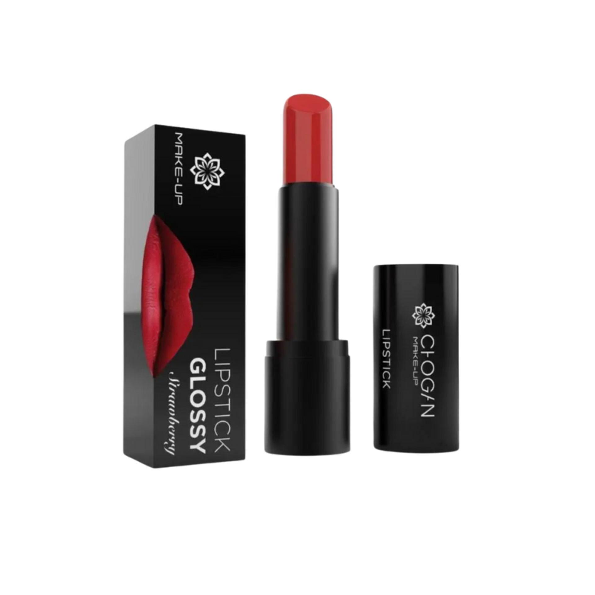 Rouge à lèvres brillant - STRAWBERRY - N° MKRS10 - JosMir Beauty & Luxury