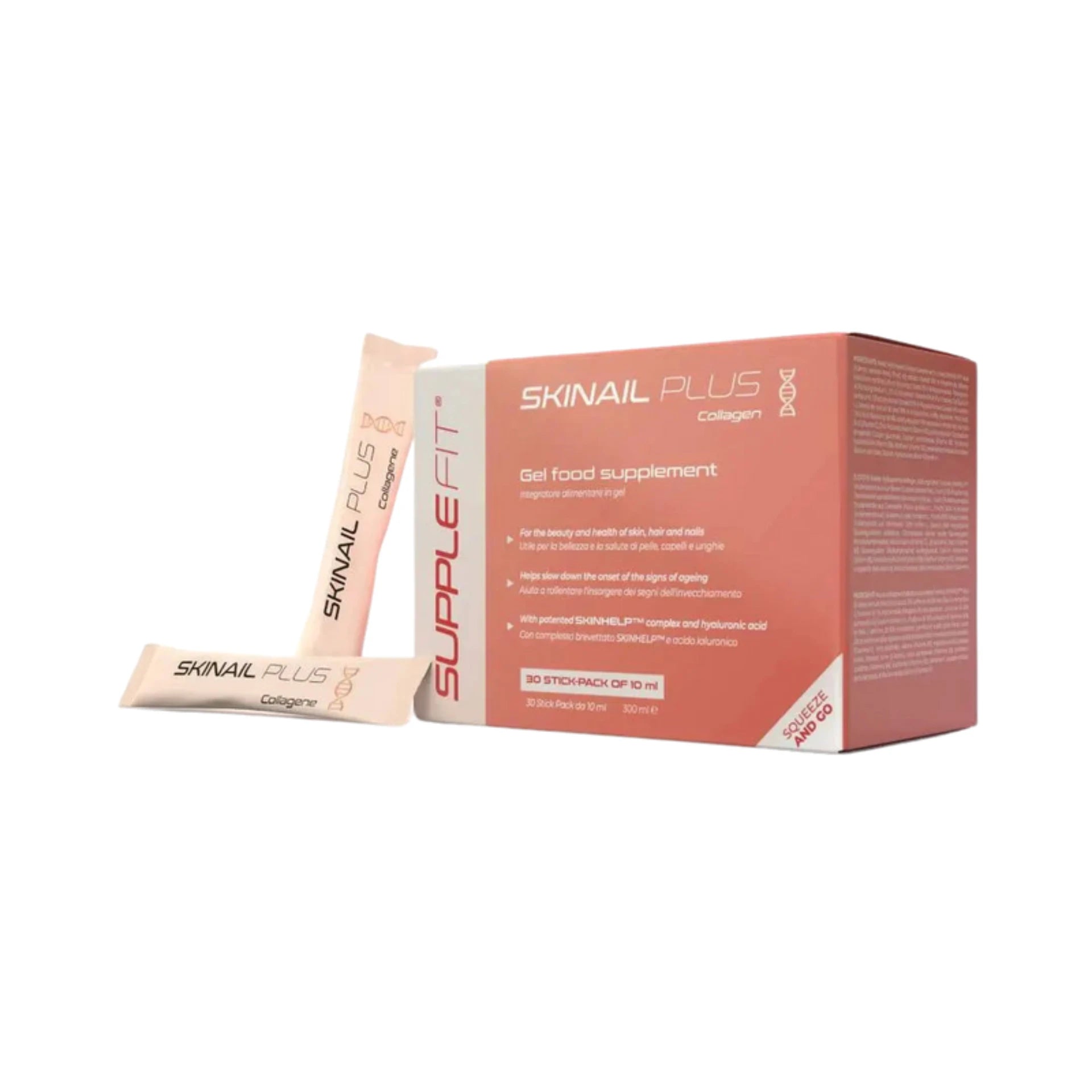 SKINAIL PLUS | Complément alimentaire en gel pour la peau, les cheveux et les ongles - N° INTB031 - JosMir Beauty & Luxury