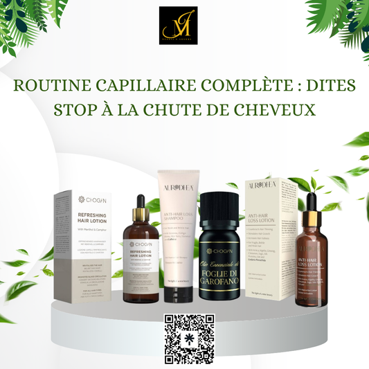 Routine Capillaire Complète : Dites Stop à la Chute de Cheveux