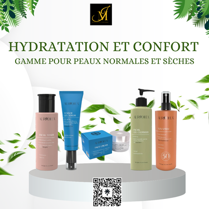 Hydratation et Confort : Gamme pour Peaux Normales et Sèches - N° JMBL010