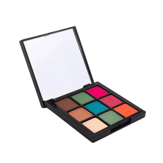 Palette d’ombres à paupières 9 couleurs - SUMMER BREEZE 18 g - N° MKPL04 - JosMir Beauty & Luxury