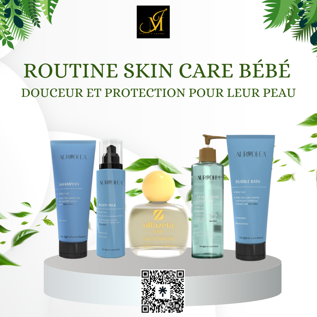 Routine Skin Care Bébé : Douceur et Protection pour Leur Peau - JMBL009