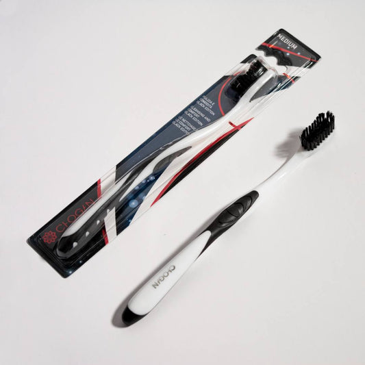 Brosse à dents - Soies Moyennes - BLACK EDITION - N° SPZ14