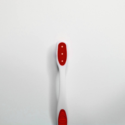 Brosse à dents - Soies Moyennes - BLANC-ROUGE - N° SPZ11