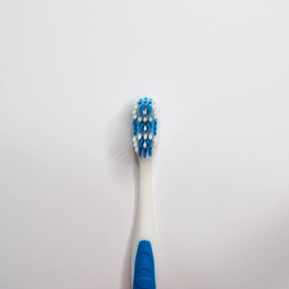 Brosse à dents - Soies Moyennes - BLEU-BLANC - N° SPZ10