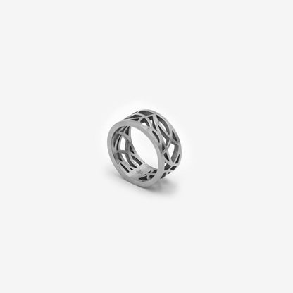 Bague « CELTIC » en acier inoxydable - N° BIGAS094