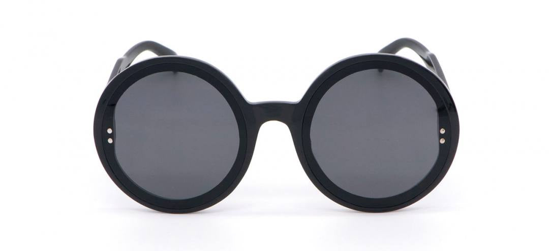 Lunettes de soleil "IRIS" - SHINY BLACK - N° KL0010