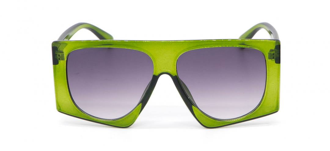 Lunettes de soleil "SQUARE" - GREEN - N° KL0002