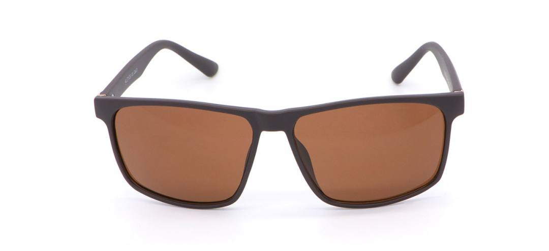 Lunettes de soleil "CLASSIC RULE" - BROWN - N° KL0040