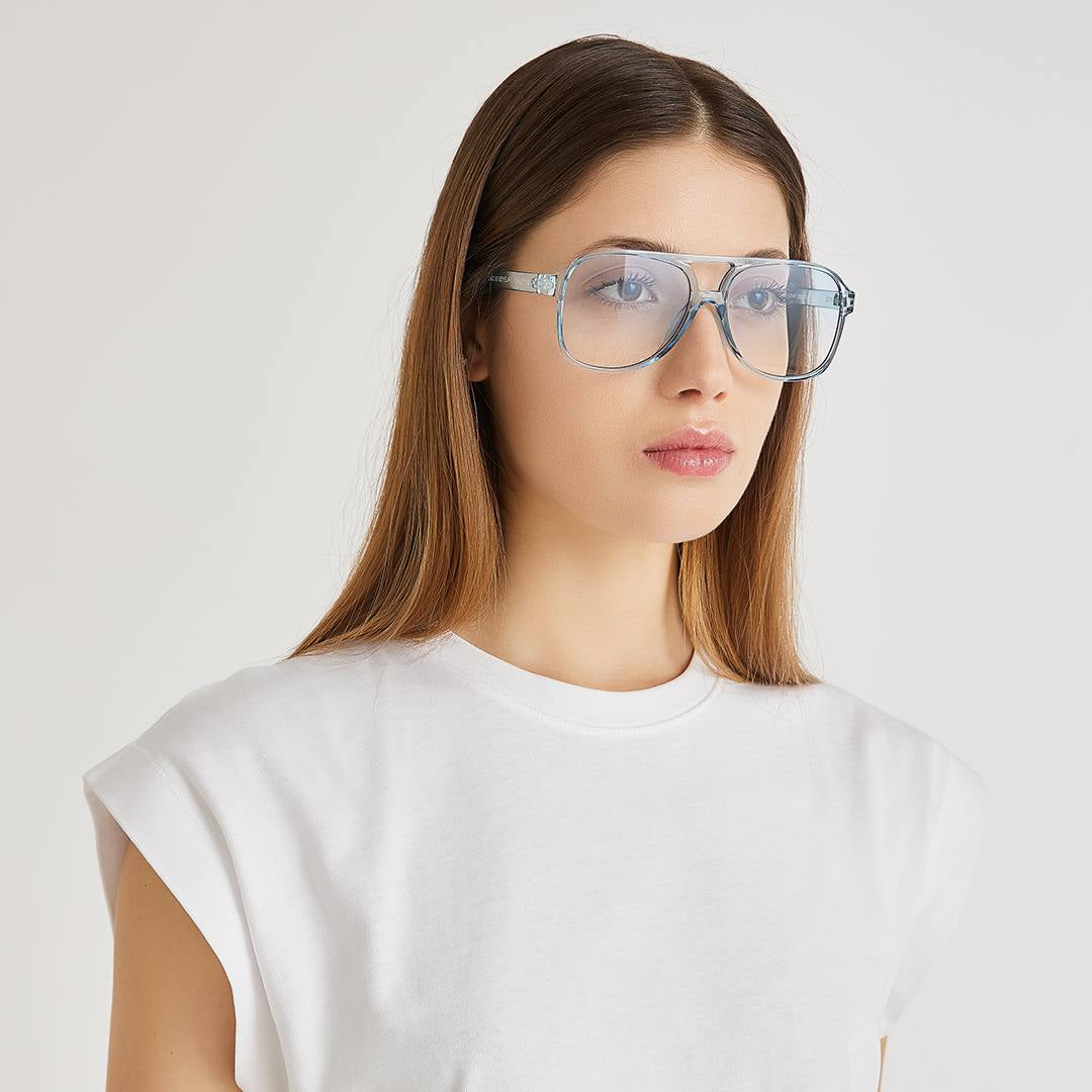 Lunettes de soleil "CORTINA" - LIGHT BLUE - N° KL0141