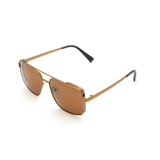 Lunettes de soleil "MESSINA" - MARRON - N° KL0162