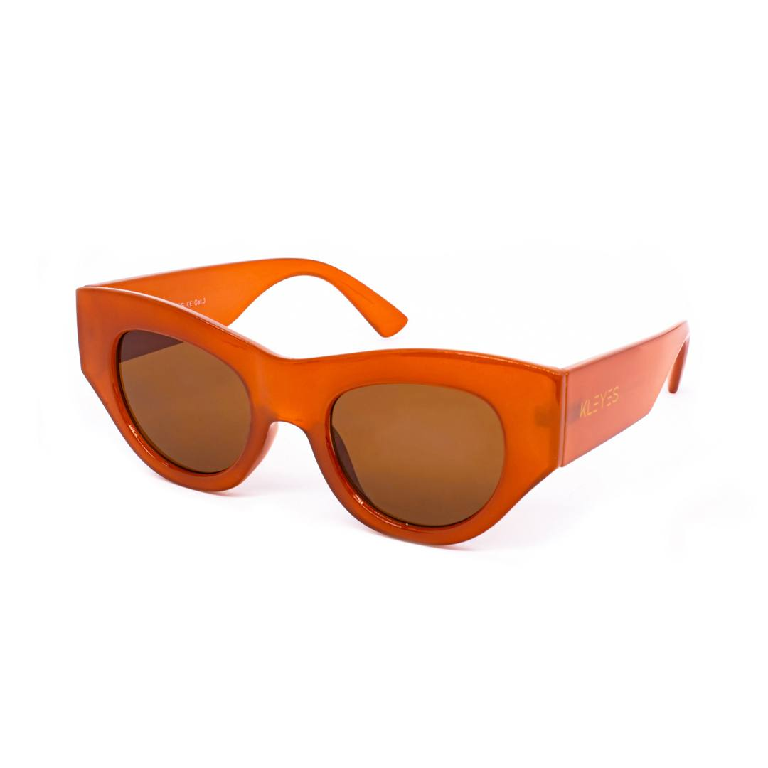 Lunettes de soleil "MIRANDA" - SHINY ORANGE - N° KL0068