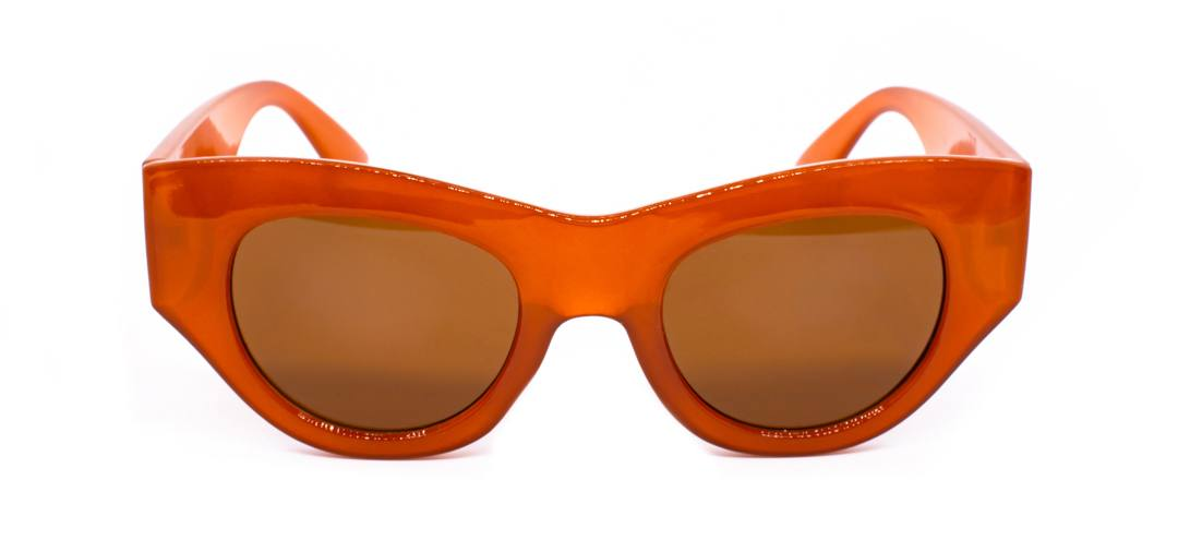 Lunettes de soleil "MIRANDA" - SHINY ORANGE - N° KL0068