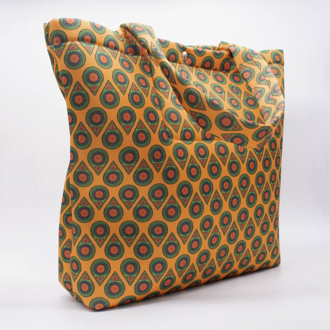 Maxi sac shopping « Kenya Orange » - N° BM68