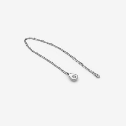 Collier « AVOCADO » en acier inoxydable - N° BIGCD058