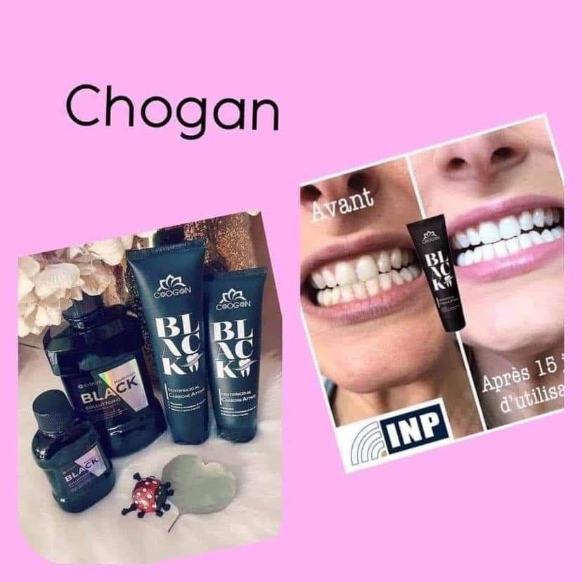 chogan Dentifrice Black Power au charbon actif JMBL