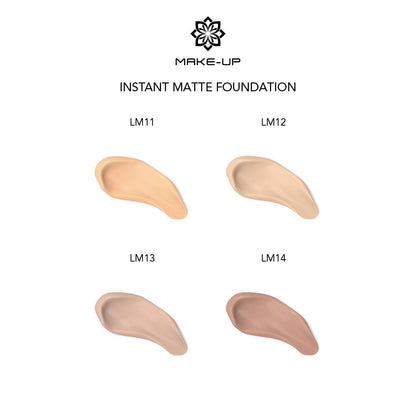 Instant matte foundation - Dark Beige - N° LM14