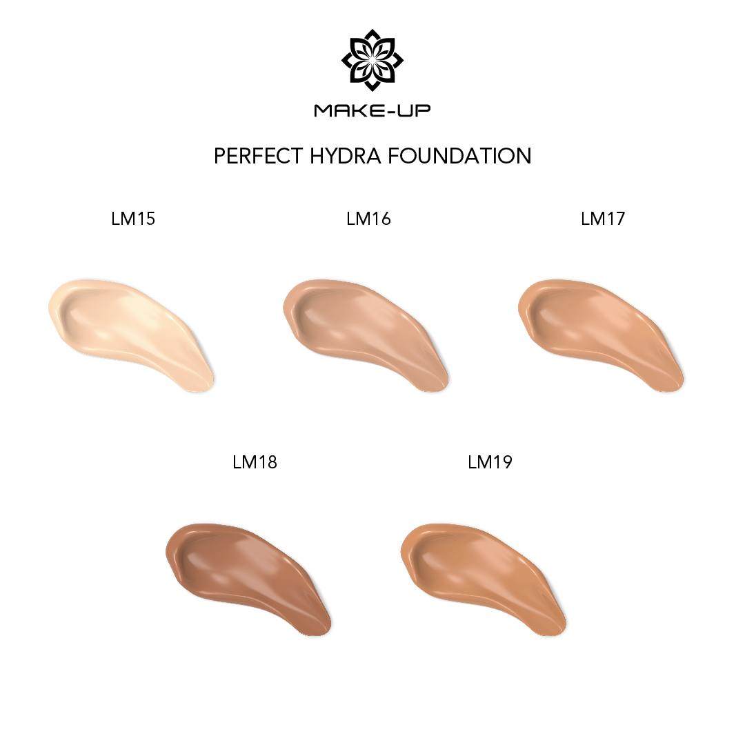 Perfect hydra foundation – peach - N° LM19